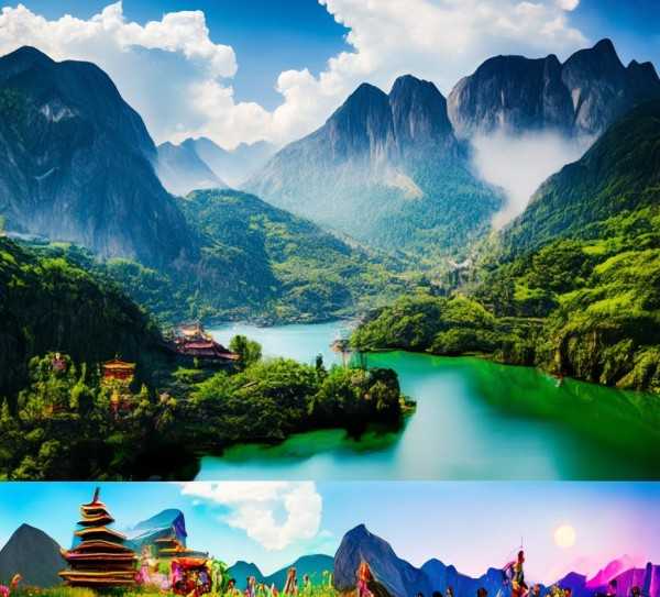 中国旅游景区之美，探寻千年风华与现代魅力,探寻我国旅游景区的美丽与魅力,中国风华,现代魅力,第1张