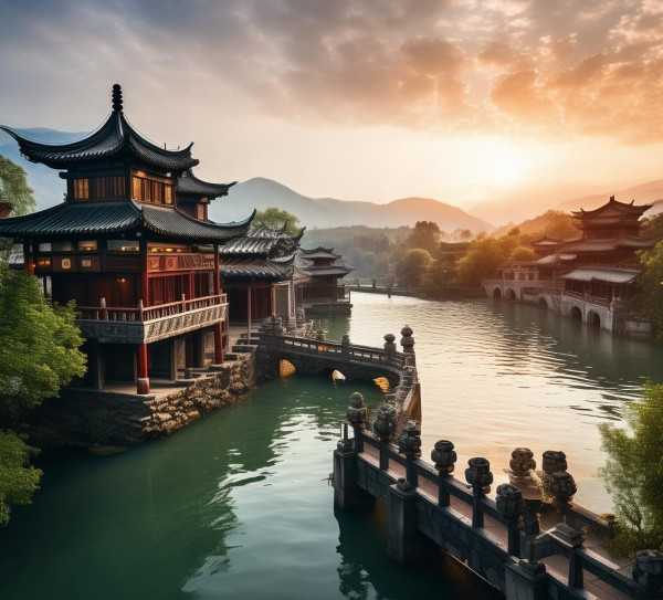 水乡历史文化交融，大纵湖旅游景区探秘之旅,探寻大纵湖旅游景区，水乡风光与历史文化交融的美丽画卷,历史文化,第1张
