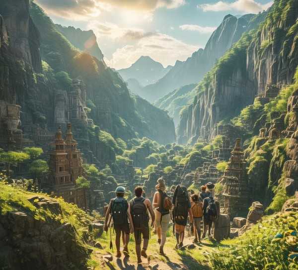 山岳秘境之旅，自然奇观与文化底蕴的交融探索,凤凰山旅游景区，探寻自然奇观，感受文化底蕴,历史文化,旅游攻略,旅游胜地,第1张