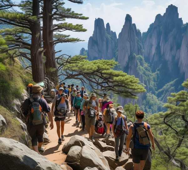 黄山奇松怪石之旅，探寻自然奇观,黄山旅游团，探秘奇松怪石，体验自然之美,历史文化,旅游,探秘,第1张
