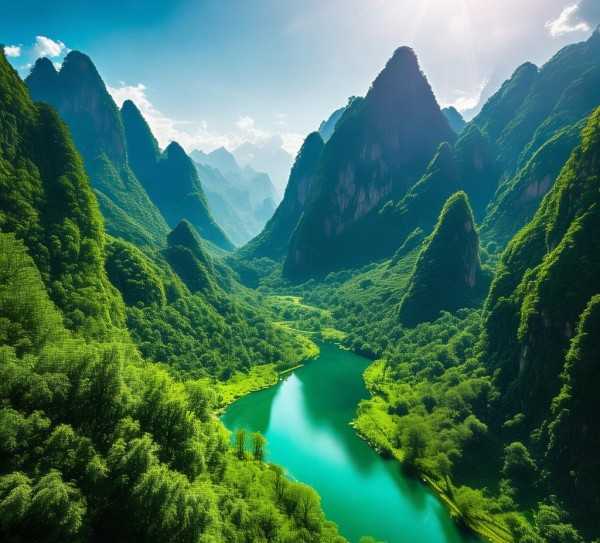 柴河旅游景区，山水画卷中的绿色秘境,探秘柴河旅游景区，山水画卷中的绿色天堂,旅游,历史文化,探秘,第1张