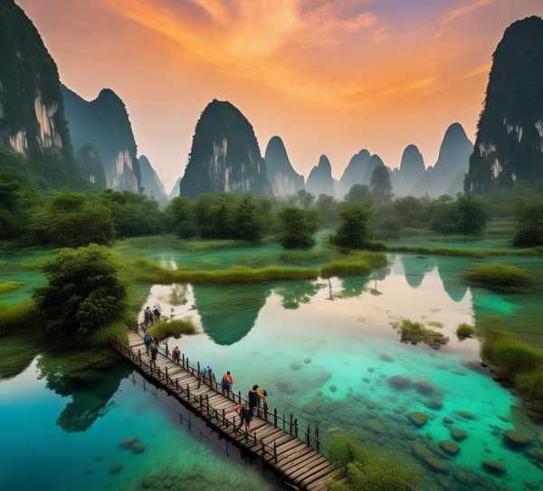 桂林山水探秘，探寻山水甲天下之美,探秘桂林，走进山水甲天下的绝美旅游景点,旅游,历史文化,探秘,第1张
