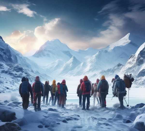 雪域秘境之旅，难忘的旅游团探险记,探寻神秘雪域，一次难忘的旅游团之旅,旅游,第1张