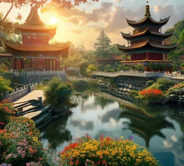 承德园林之美，一探绝美风光的秘密角落,承德旅游景点大揭秘，探寻园林的绝美风光,旅游,第1张