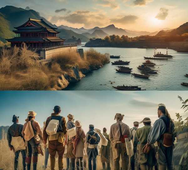 赤壁之旅，十大必游景点，穿越历史长河,探寻历史，畅游赤壁旅游景区，不容错过的十大景点,旅游,历史文化,旅游胜地,第1张