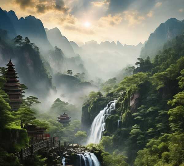 庐山之旅，自然人文交融的探险指南,庐山旅游攻略，探寻自然与人文的融合之旅,旅游,旅游攻略,旅游路线,第1张