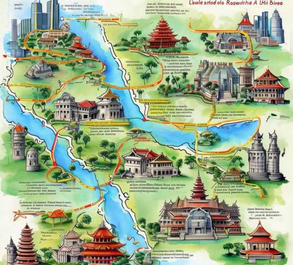 海河两岸，历史与现代交融的旅游探秘之旅,旅游路线图，探寻海河之畔的历史与现代交融之旅,旅游,历史文化,旅游路线,第1张