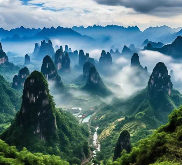 湖南五景探秘，必游的五大旅游景区攻略,探寻湖南之美，五大不可错过的旅游景区,旅游,历史文化,第1张