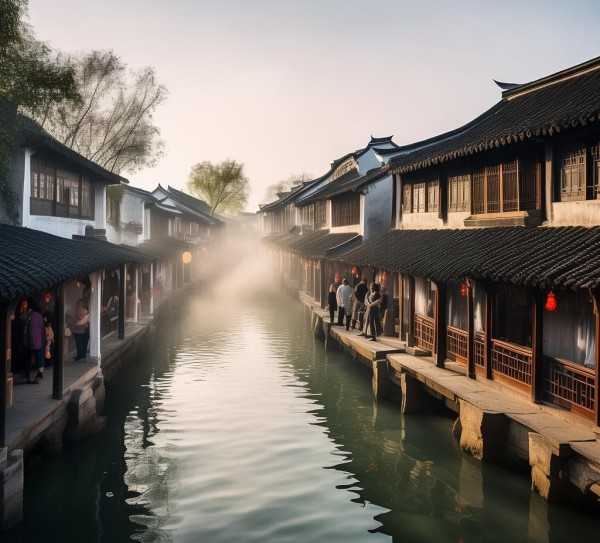 江南水乡韵味之旅,江苏旅游景区，探寻江南水乡的韵味与魅力,旅游,历史文化,第1张