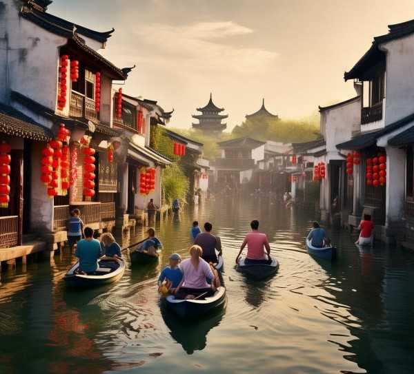 畅游江南水乡靖江，体验靖江旅游团的江南风情之旅,畅游靖江，尽享江南水乡之美——揭秘靖江旅游团之旅,旅游,旅游胜地,第1张
