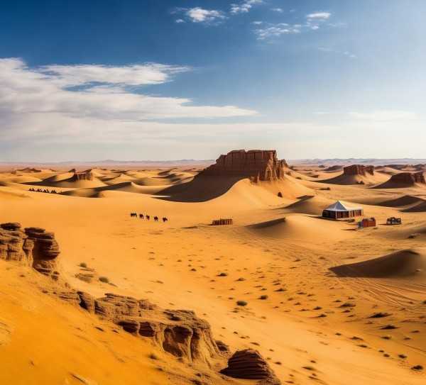 阿拉善大漠戈壁，探索独特自然魅力的旅游胜地,阿拉善旅游景点大全，探寻大漠戈壁的独特魅力,旅游,历史文化,探险,第1张