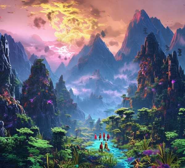 探寻老君山秘境，仙境之旅揭秘,探秘老君山，一场别开生面的仙境之旅,旅游,探秘,旅游路线,第1张